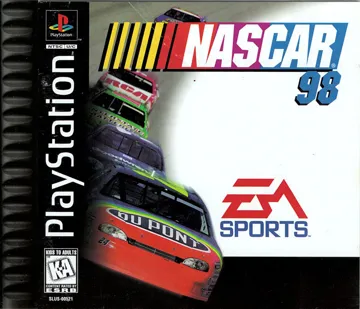 NASCAR 98 (US) box cover front